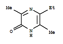 2(1H)-pyrazinone,5-ethyl-3,6-dimethyl-(9ci) Structure,33216-89-6Structure