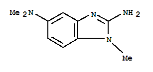 Benzimidazole, 2-amino-5-(dimethylamino)-1-methyl-(8ci) Structure,33235-37-9Structure