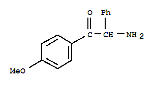 Ethanone,2-amino-1-(4-methoxyphenyl)-2-phenyl- Structure,33420-69-8Structure