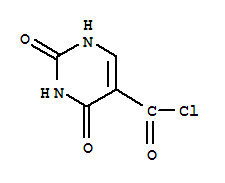 1,2,3,4-Tetrahydro-2,4-dioxo-5-pyrimidinecarbonyl chloride Structure,3346-68-7Structure