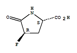 D-proline, 4-fluoro-5-oxo-, (4s)-rel-(9ci) Structure,33524-00-4Structure