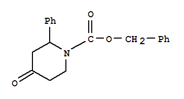 1-Cbz-2-phenyl-piperidin-4-one Structure,335266-05-2Structure