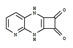 (8ci,9ci)-5,8-二氢-环丁[b]吡啶并[2,3-e]吡嗪-6,7-二酮结构式_33528-01-7结构式