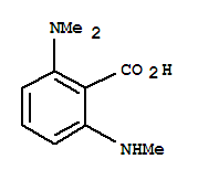 2-(Dimethylamino)-6-(methylamino)benzoic acid Structure,335640-45-4Structure