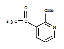 Ethanone,2,2,2-trifluoro-1-(2-methoxy-3-pyridinyl)-(9ci) Structure,335665-28-6Structure