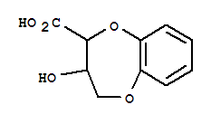 2H-1,5-benzodioxepin-2-carboxylic acid, 3,4-dihydro-3-hydroxy- Structure,33632-66-5Structure