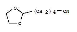 1,3-Dioxolane-2-pentanenitrile Structure,33683-57-7Structure