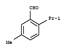 Benzaldehyde, 5-methyl-2-(1-methylethyl)-(9ci) Structure,33731-13-4Structure