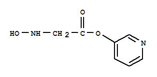 Glycine, n-hydroxy-, 3-pyridinyl ester (9ci) Structure,337905-34-7Structure