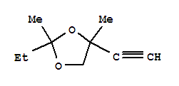 1,3-Dioxolane,2-ethyl-4-ethynyl-2,4-dimethyl- Structure,337959-65-6Structure