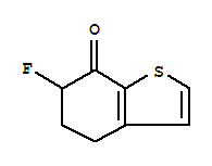 Benzo[b]thiophen-7(4h)-one,6-fluoro-5,6-dihydro- Structure,339056-43-8Structure