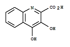 (9ci)-3,4-二羟基-2-喹啉羧酸结构式_33925-79-0结构式