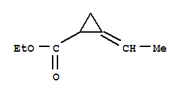 Cyclopropanecarboxylic acid,ethylidene-,ethyl ester (9ci) Structure,339363-55-2Structure