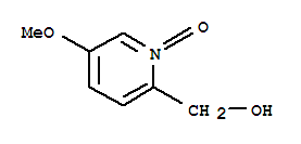 (5-Methoxy-1-oxido-2-pyridinyl)methanol Structure,339363-97-2Structure