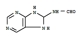 Formamide,n-(7,8-dihydro-1h-purin-8-yl)-(9ci) Structure,339365-41-2Structure