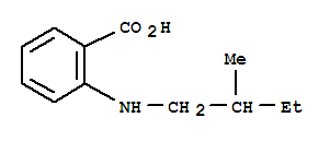 Benzoic acid,2-[(2-methylbutyl)amino]-(9ci) Structure,339549-02-9Structure