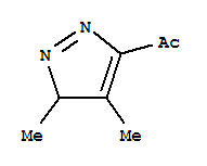 Ethanone,1-(3,4-dimethyl-3h-pyrazol-5-yl)-(9ci) Structure,341008-51-3Structure