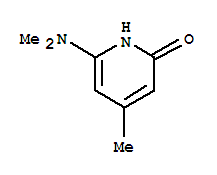 2(1H)-pyridone, 6-(dimethylamino)-4-methyl-(8ci) Structure,34154-07-9Structure