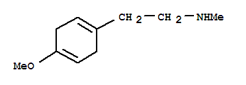 1,4-Cyclohexadiene-1-ethanamine,4-methoxy-n-methyl-(9ci) Structure,342403-35-4Structure