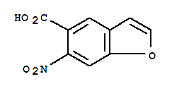 6-Nitro-1-benzofuran-5-carboxylic acid Structure,342425-80-3Structure