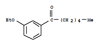 1-Hexanone,1-(3-ethoxyphenyl)-(9ci) Structure,342426-38-4Structure