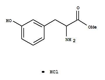 D,l-m-tyrosine methyl ester hydrochloride Structure,34260-70-3Structure