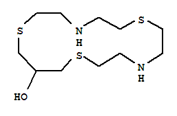 1,7,13-Trithia-4,10-diazacyclohexadecan-15-ol Structure,343372-29-2Structure