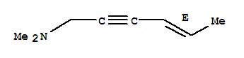 4-Hexen-2-yn-1-amine,n,n-dimethyl-,(4e)-(9ci) Structure,343587-37-1Structure