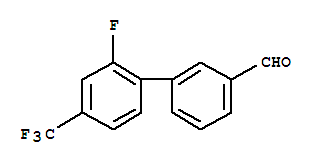 3-(2-Fluoro-4-(trifluoromethyl)phenyl)benzaldehyde Structure,343604-27-3Structure