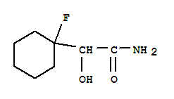 Cyclohexaneacetamide,1-fluoro--alpha--hydroxy- Structure,343867-91-4Structure