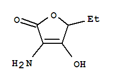 2(5H)-furanone,3-amino-5-ethyl-4-hydroxy- Structure,343928-45-0Structure