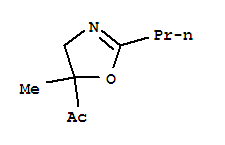 Ethanone,1-(4,5-dihydro-5-methyl-2-propyl-5-oxazolyl)-(9ci) Structure,344296-72-6Structure