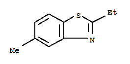 Benzothiazole,2-ethyl-5-methyl-(9ci) Structure,344297-40-1Structure