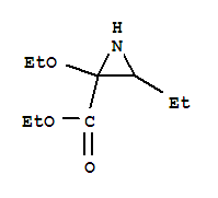 (9Ci)-2-乙氧基-3-乙基-2-氮丙啶羧酸乙酯结构式_344298-48-2结构式