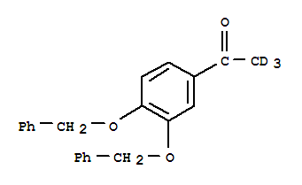 3’,4’-Dibenzyloxyaceto-d3-phenone Structure,344299-53-2Structure