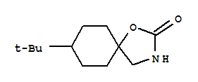 1-Oxa-3-azaspiro[4.5]decan-2-one,8-(1,1-dimethylethyl)-(9ci) Structure,344312-96-5Structure