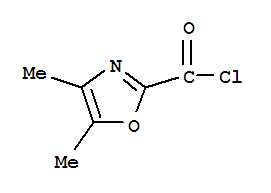 2-Oxazolecarbonyl chloride,4,5-dimethyl-(9ci) Structure,344399-17-3Structure