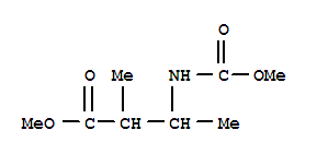 Butanoic acid,3-[(methoxycarbonyl)amino]-2-methyl-,methyl ester Structure,344407-17-6Structure