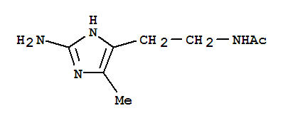 Acetamide,n-[2-(2-amino-5-methyl-1h-imidazol-4-yl)ethyl ]-(9ci) Structure,344407-69-8Structure