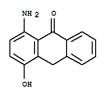 9(10H)-anthracenone,1-amino-4-hydroxy-(9ci) Structure,344446-29-3Structure