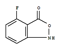 2,1-Benzisoxazol-3(1h)-one,4-fluoro-(9ci) Structure,344779-33-5Structure