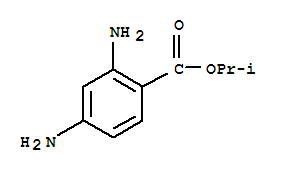 Benzoic acid,2,4-diamino-,1-methylethyl ester (9ci) Structure,345205-41-6Structure