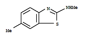 2-Benzothiazolamine,n,6-dimethyl-(9ci) Structure,34551-20-7Structure