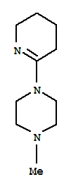 (9ci)-1-甲基-4-(3,4,5,6-四氢-2-吡啶)-哌嗪结构式_34608-69-0结构式