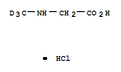 N-methyl-d3-glycine hcl Structure,347840-04-4Structure