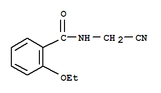 (9Ci)-N-(氰基甲基)-2-乙氧基-苯甲酰胺结构式_349121-74-0结构式