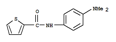 2-Thiophenecarboxamide,n-[4-(dimethylamino)phenyl ]-(9ci) Structure,349133-54-6Structure