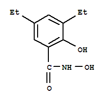 Benzamide,3,5-diethyl-n,2-dihydroxy-(9ci) Structure,349392-84-3Structure