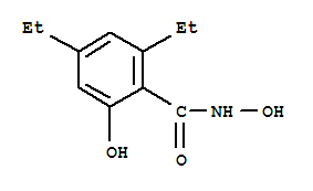 Benzamide,2,4-diethyl-n,6-dihydroxy-(9ci) Structure,349392-87-6Structure