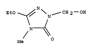 3H-1,2,4-triazol-3-one,5-ethoxy-2,4-dihydro-2-(hydroxymethyl)-4-methyl-(9ci) Structure,349479-42-1Structure